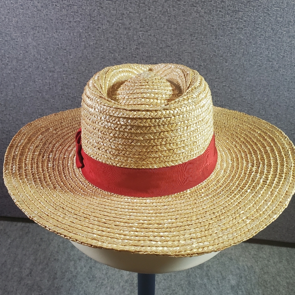 Brixton Joanna Wide Brim Straw Hat - Honey Sunrise Size S / 7 - Picture 5 of 12